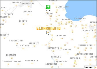 map of El Naranjito