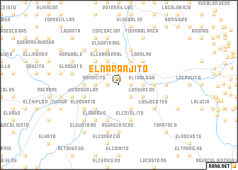 map of El Naranjito