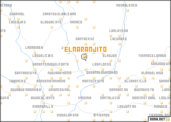 map of El Naranjito