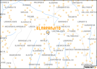 map of El Naranjito