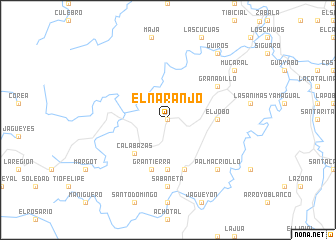 map of El Naranjo