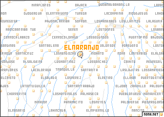 map of El Naranjo