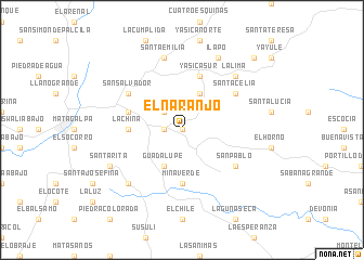 map of El Naranjo