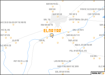 map of El Nayar