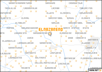 map of El Nazareno