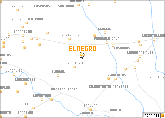 map of El Negro
