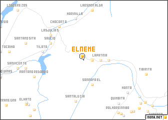 map of El Neme
