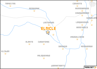 map of El Nicle