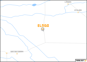 map of El Nido