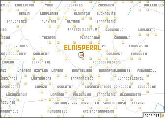 map of El Nisperal