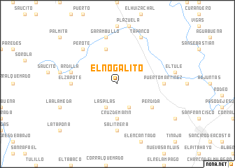 map of El Nogalito