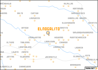 map of El Nogalito