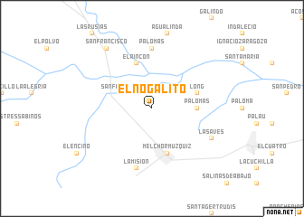 map of El Nogalito