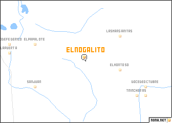 map of El Nogalito