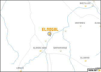 map of El Nogal