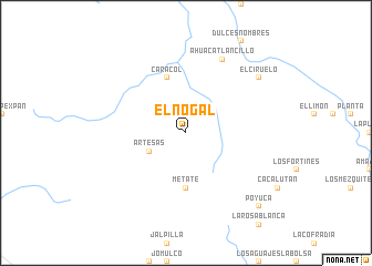 map of El Nogal