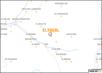 map of El Nogal