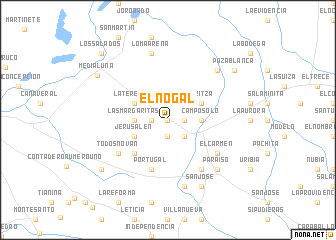 map of El Nogal