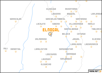 map of El Nogal