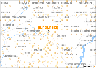 map of El Nolasco