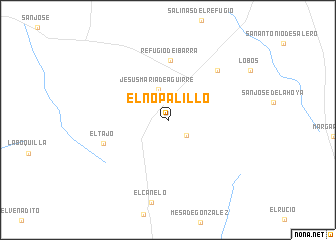 map of El Nopalillo