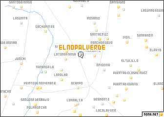 map of El Nopal Verde