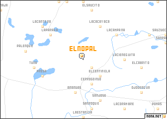 map of El Nopal