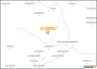 map of El Nopal