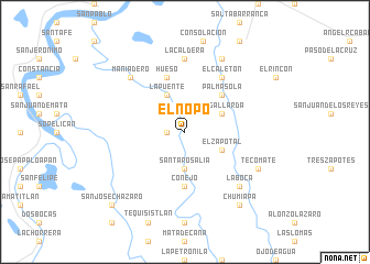 map of El Nopo