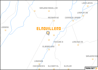 map of El Novillero