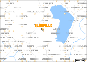 map of El Novillo