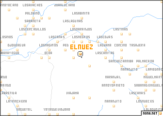 map of El Nuez