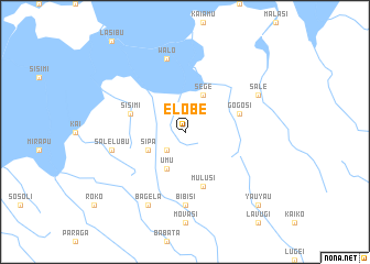 map of Elobe