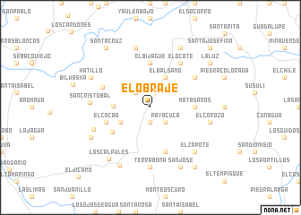 map of El Obraje