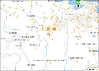 map of El Ocho