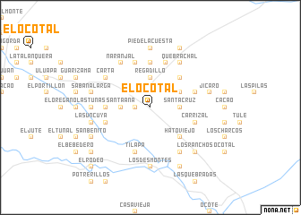 map of El Ocotal