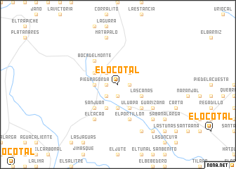 map of El Ocotal