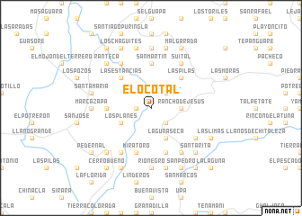 map of El Ocotal