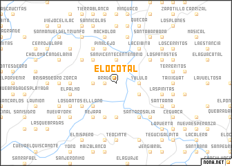 map of El Ocotal