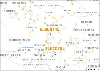 map of El Ocotal