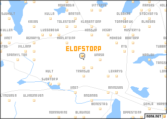 map of Elofstorp