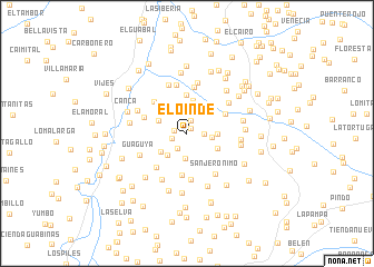 map of El Oinde