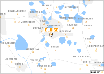 map of Eloise