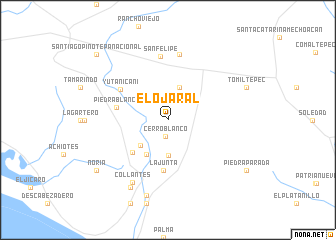 map of El Ojaral