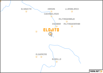 map of El Ojito