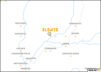 map of El Ojito