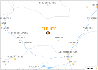 map of El Ojito