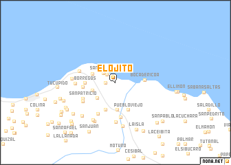 map of El Ojito