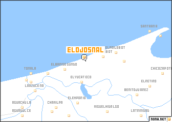 map of El Ojosnal