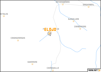 map of El Ojo